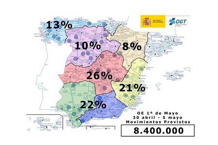 Mapa DGT