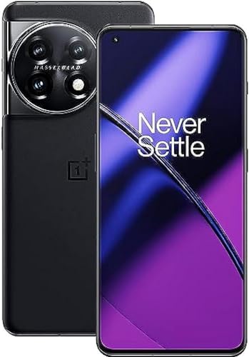 OnePlus 11 5G con 8GB RAM y 128GB de memoria con Cámara Hasselblad de 3ª generación para móvil - 2 años de garantía del fabricante - Titan Black [EU version]